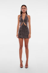 Armen Dress | Purple Acid Wash