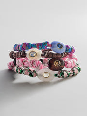 True Aura Semi-Precious Paracord Bracelet - Moonstone