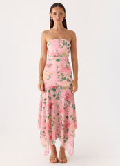 Bingle Midi Dress - Blooming Spring