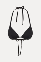 Camila Push Up Bikini Top - Black