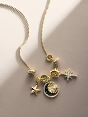 Cressida Celestial Charm Necklace - Star