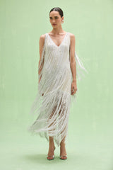 Aurea Crochet Maxi Dress
