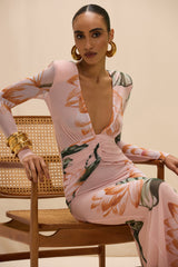 Lotus Long Sleeve Maxi Dress
