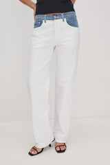Del Mar Boyfriend - Skipper White