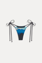 X Khy Divine Skimpy Bikini Bottom - Malibu Sunset