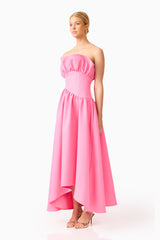 Laurel Sleeveless Maxi Dress in Pink