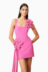 Janelle Party Mini Dress In Pink