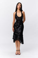 Giselle Sequin Lace Dress