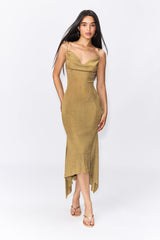 Elsie Cowl Neck Dress
