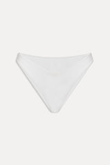 Enzo Cheeky Bikini Bottom - Optic White
