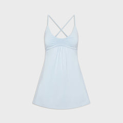 Frankies Bikinis Lulu Mini Dress - Frosting