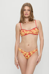 Enzo Cheeky Bikini Bottom - Favorite Flower