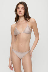 Kate Cheeky Shine Bikini Bottom - Birthday Suit