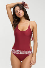 La Plage One Piece Swimsuit - Postcard From Paradise