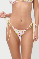 Mackenzie Cheeky String Bikini Bottom - Amalfi