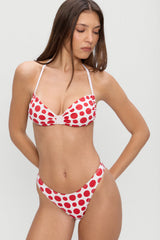 Dove Bikini Bottom - Red Dottie
