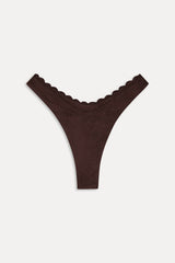 Full Moon Suede Bikini Bottom - Desert Suede