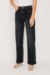 Getty Wide Leg - Black Pearl