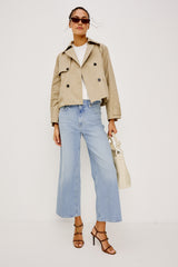 Getty Crop Wide Leg - Jasper