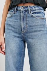 Getty Crop Wide Leg - Tradewind