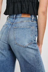 Getty Crop Wide Leg - Tradewind