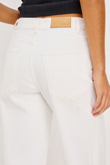 Petite Getty Wide Leg - Vintage Ecru