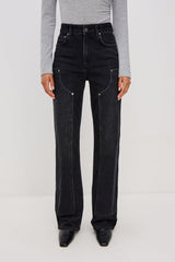 Getty Workwear Wide Leg - Onyx