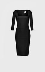 Square Neck Icon Dress
