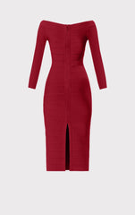 Icon Scoop Neck Midi Dress