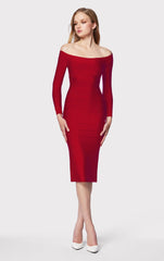 Icon Scoop Neck Midi Dress
