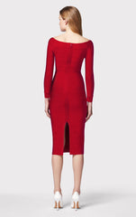 Icon Scoop Neck Midi Dress