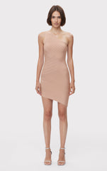 Icon Asymmetrical Mini Dress