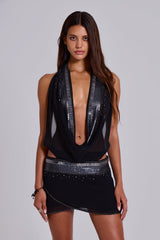 Lumae Embellished Mini dress