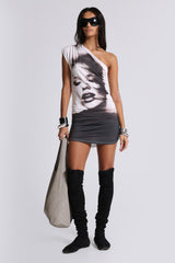 Eris Asymmetric Mini Dress