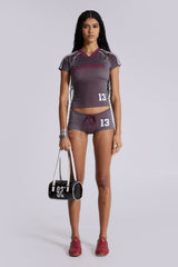 Illusion No.13 Football Baby Tee