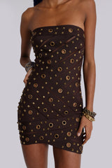 Serena Studded Bandage Dress