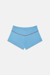 Kacey Cheeky Swim Shorts - Capri Sky