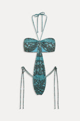 X Khy Kylie Foil One Piece - Cobra