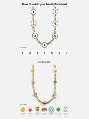Pisa Custom Charm Necklace - Charm Necklace