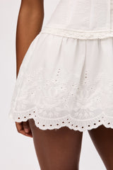Marini Eyelet Mini Dress