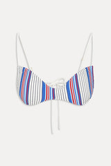 Magnolia Striped Bikini Top - St. Tropez Stripe