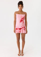 Marisolana Mini Dress - Pink Petal