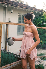 Arabella Dress -Peach