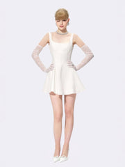 Marianne Dress -White