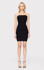 Strapless Banded Pencil Dress