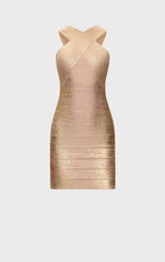 The Metallic Louisa Dress