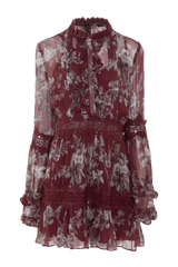 Delicata Flutter Mini Dress