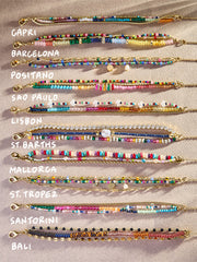 Rowan Semi-Precious Layered Bracelet - Capri
