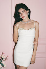 Elsie Dress -White