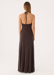 Summer Dream Maxi Dress - Chocolate